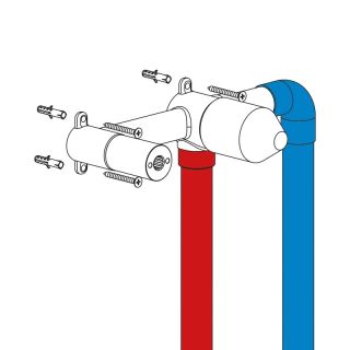 Смеситель встраиваемый для раковины Timo Saona 2372/16SM белый матовый